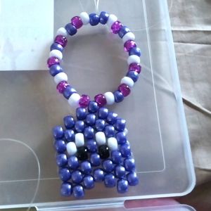 Pac-Man Ghost Beaded bracelets